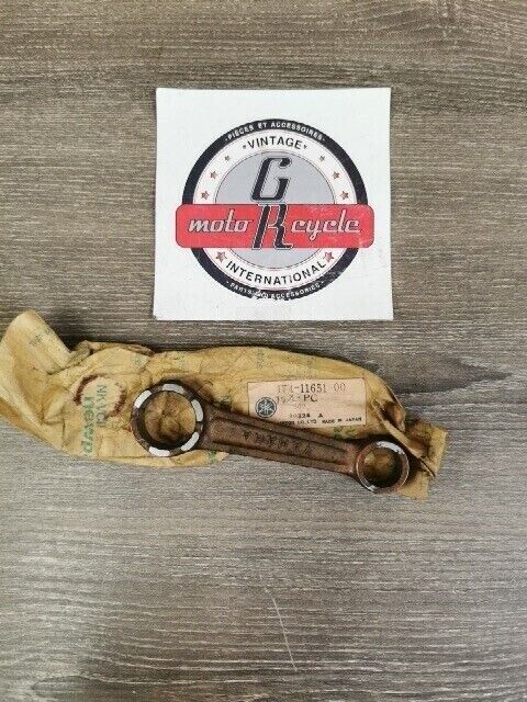 NOS YAMAHA KT100S RC100S YCS1C RD200A CONNECTING ROD 174-11651-00-00 Y137