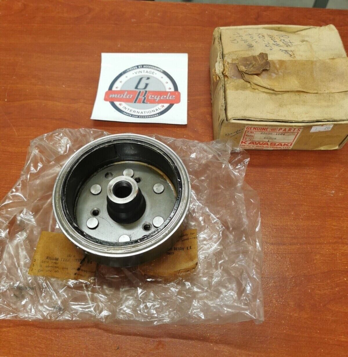 NOS KAWASAKI KZ400 KZ440 KZ750 FLYWHEEL 21050-1004 K34