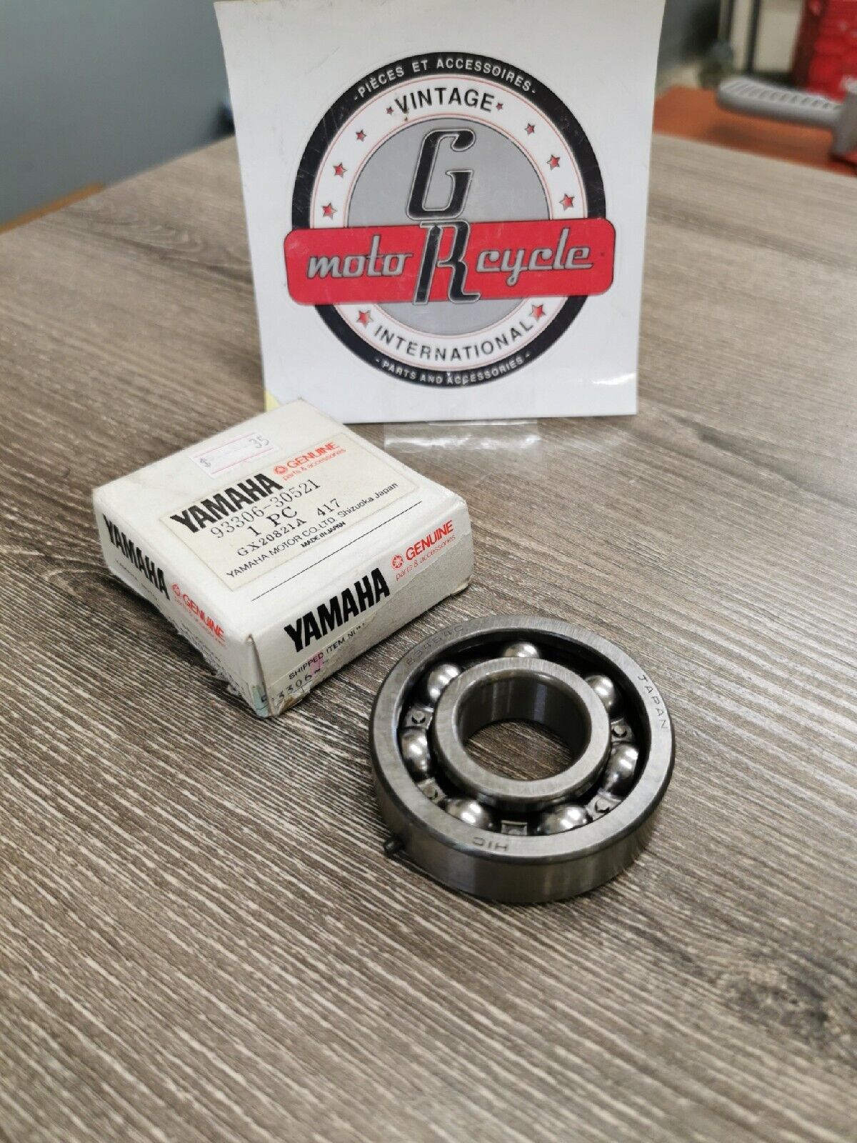 NOS YAMAHABEARING 93306-30521-00 SUPERSEDED BY 93306-30571-00Y54