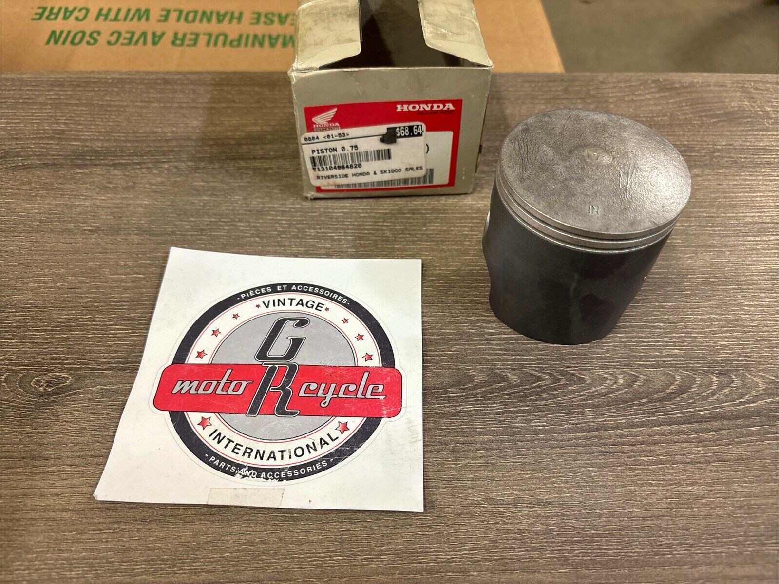 NOS HONDA 1984 ATC250R PISTON O/S 0.75 13104-964-820 H136