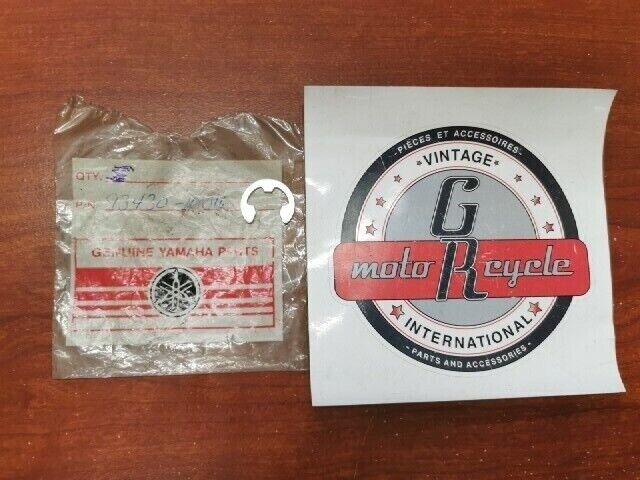 NOS YAMAHA FS1 CIRCLIP 93430-10016-00 SUB 99001-10600-00 99006-10600-00 Y136