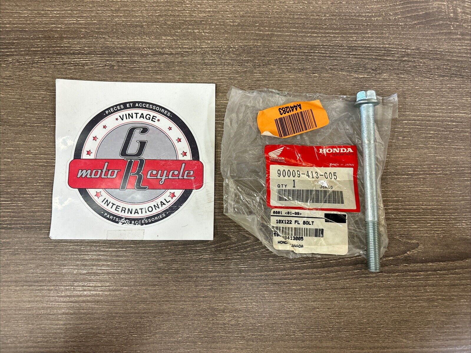 NOS HONDA CB250N CB400 N P T CB450 FLANGE BOLT 10X122 90009-413-005 H131