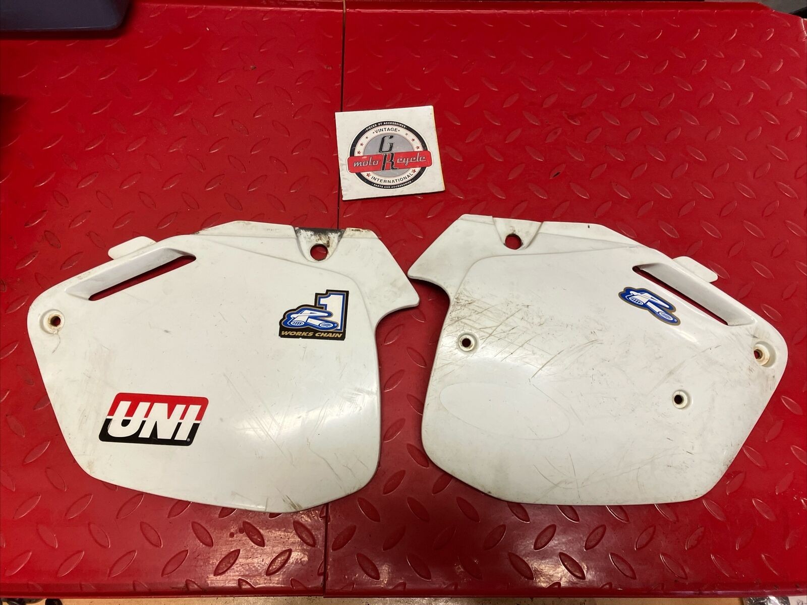 HONDA CR250R 1990 1991 SIDE COVER PANEL CR125R 1991 1992 CR500R 91 - 2001