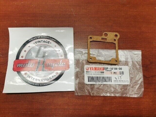 NOS YAMAHA YFM100 YFM80 T50 T80 EF5000 FLOAT CHAMBER GASKET 22F-14184-00-00 Y105