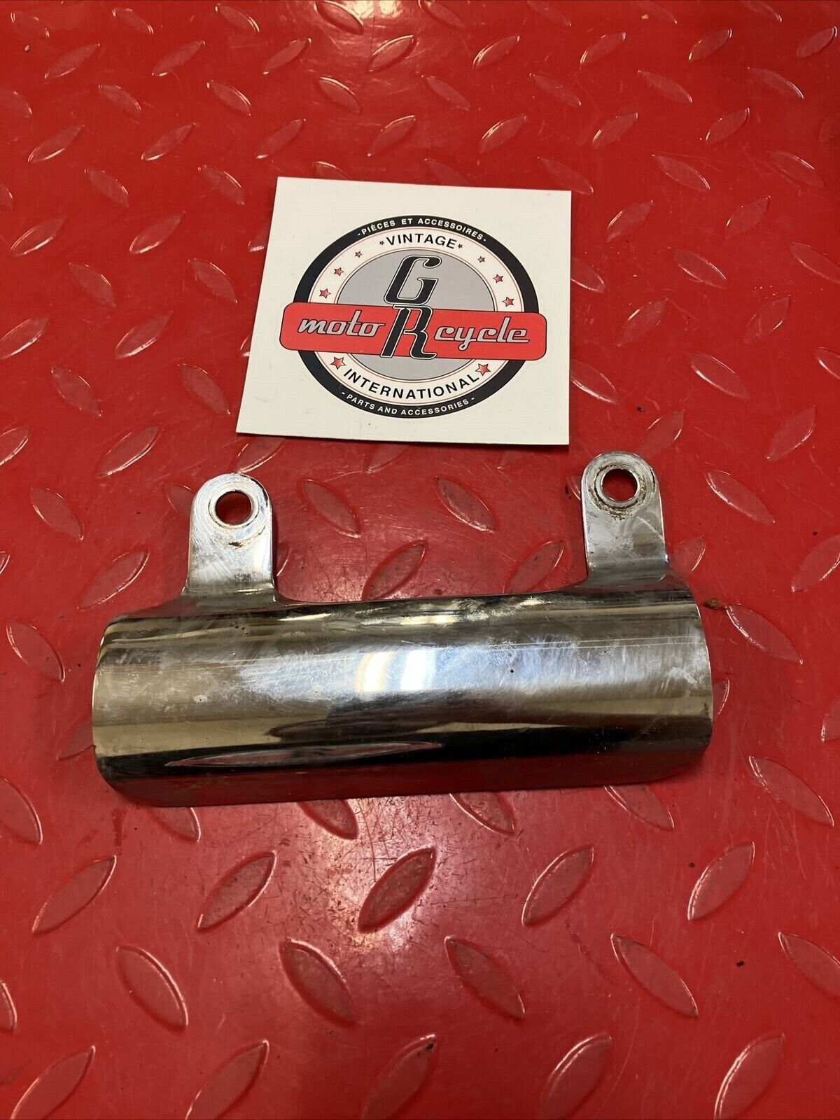 SUZUKI LS650 SAVAGE 1986 EXHAUST MUFFLER PIPE HEAT SHIELD PROTECTOR GUARD COVER