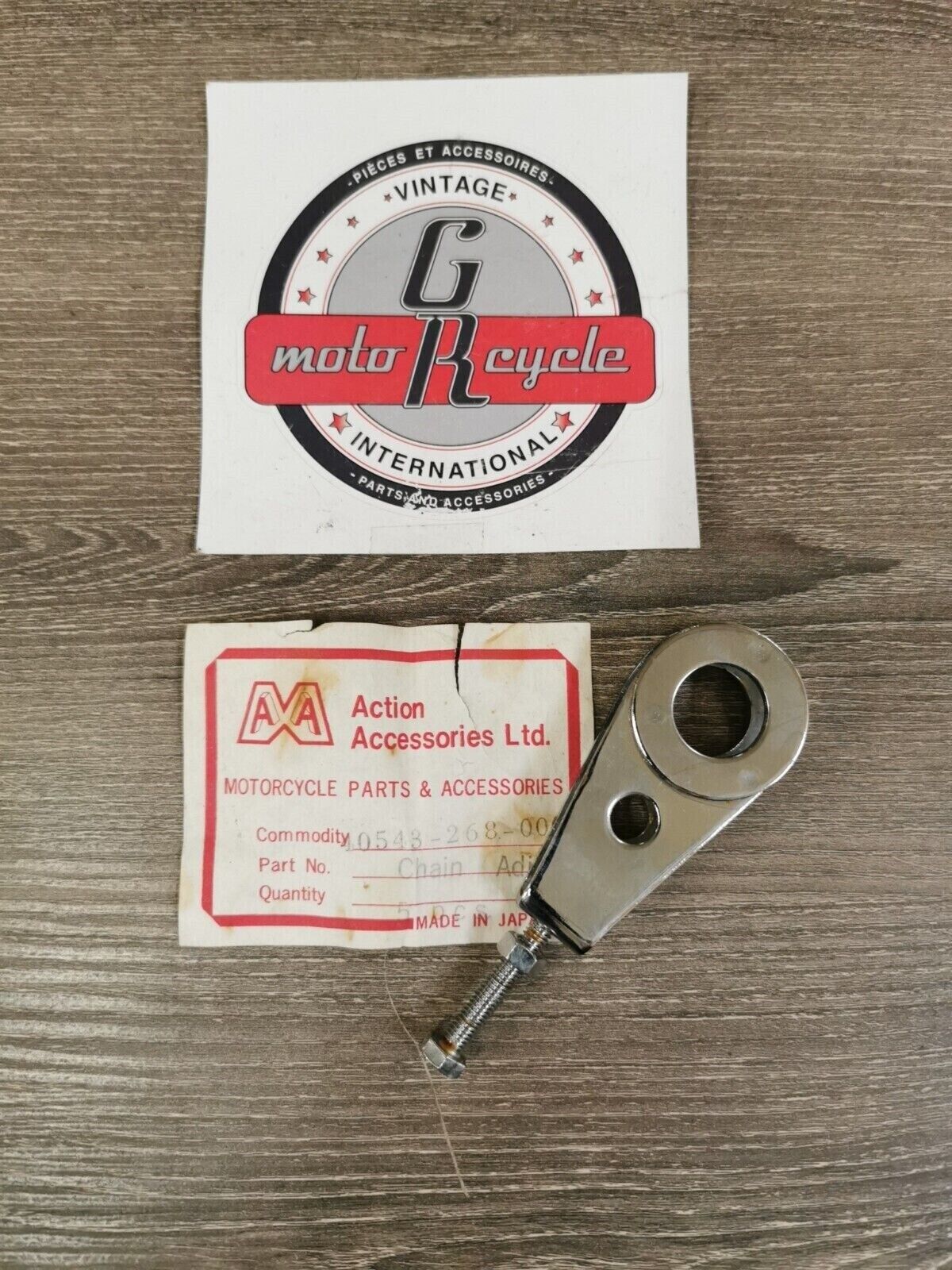 NOS M A HONDA CB72CB77 ADJUSTERDRIVE CHAIN 40543-268-000 J29