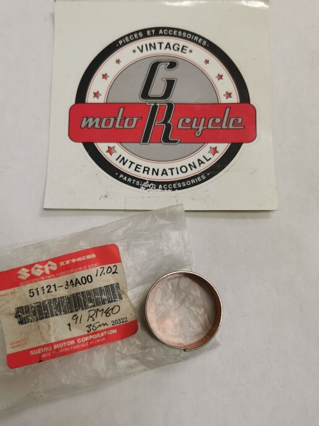 NOS SUZUKI RM80S GS550L 1985 - 2001 PISTON 51121-34A00 S24