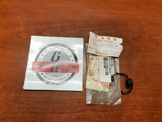 NOS HONDA 1984 XL250R XR200R XR250R R. STEP RETURN SPRING 50617-KK0-000 H152