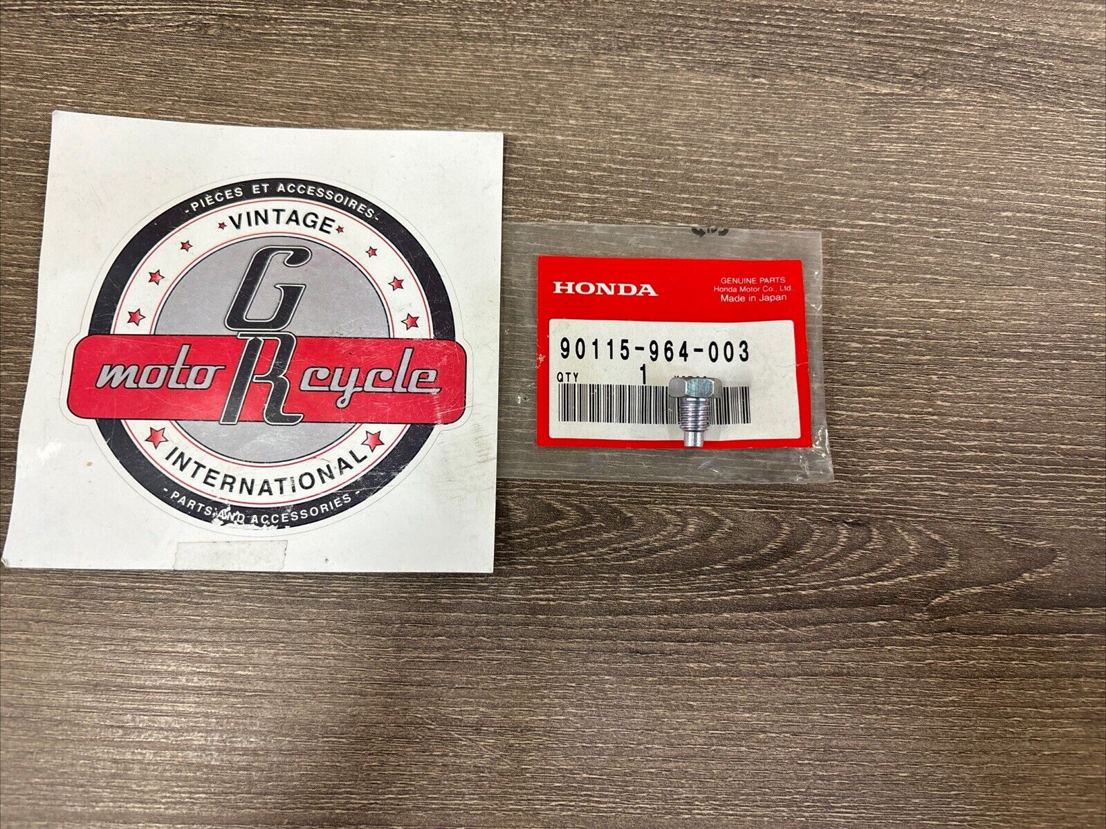 NOS HONDA ATC250R TRX250 R X TRX300EX BOLT STOPPER 8MM 90115-964-003 H130