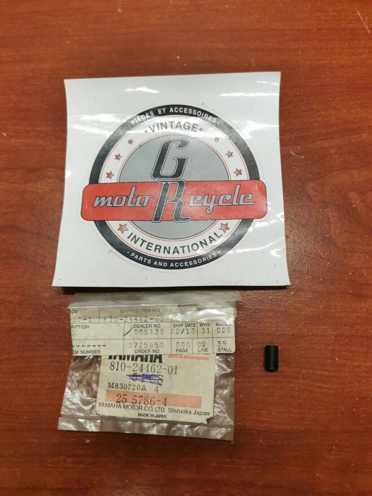 NOS YAMAHA TL433 SL338 GP338 SM292 CARBURETOR BLIND CAP 810-24462-01-00 Y98