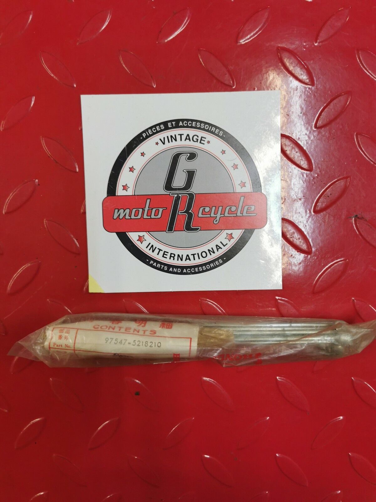 NOS HONDA XL125 SL125 REAR WHEEL SPOKE B (9X171) QTY.8 97547-52182-10 H6