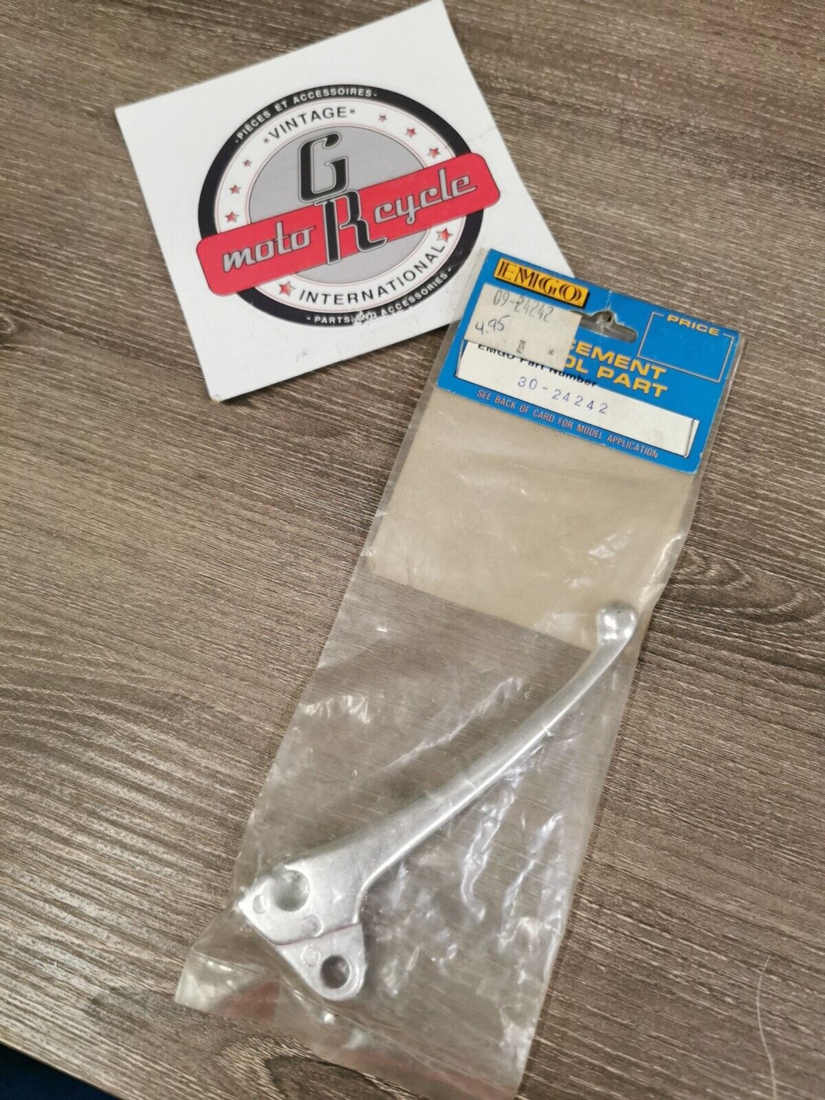 NOS EMGO YAMAHA SA50PASSOLA LEVER REAR BRAKE30-24242 J27