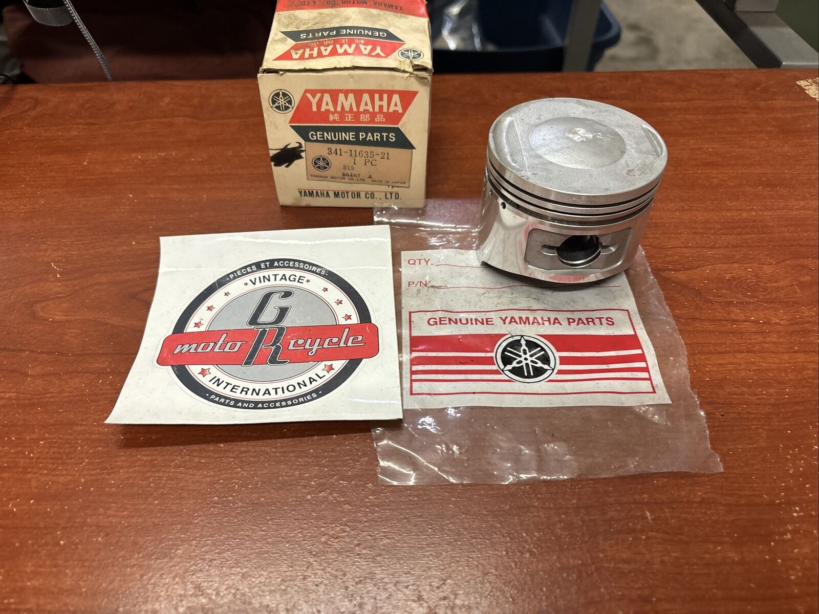 NOS YAMAHA 73 74 TX750 PISTON O/S 0.25 341-11635-21-00 SUB 341-11635-22-00 Y175