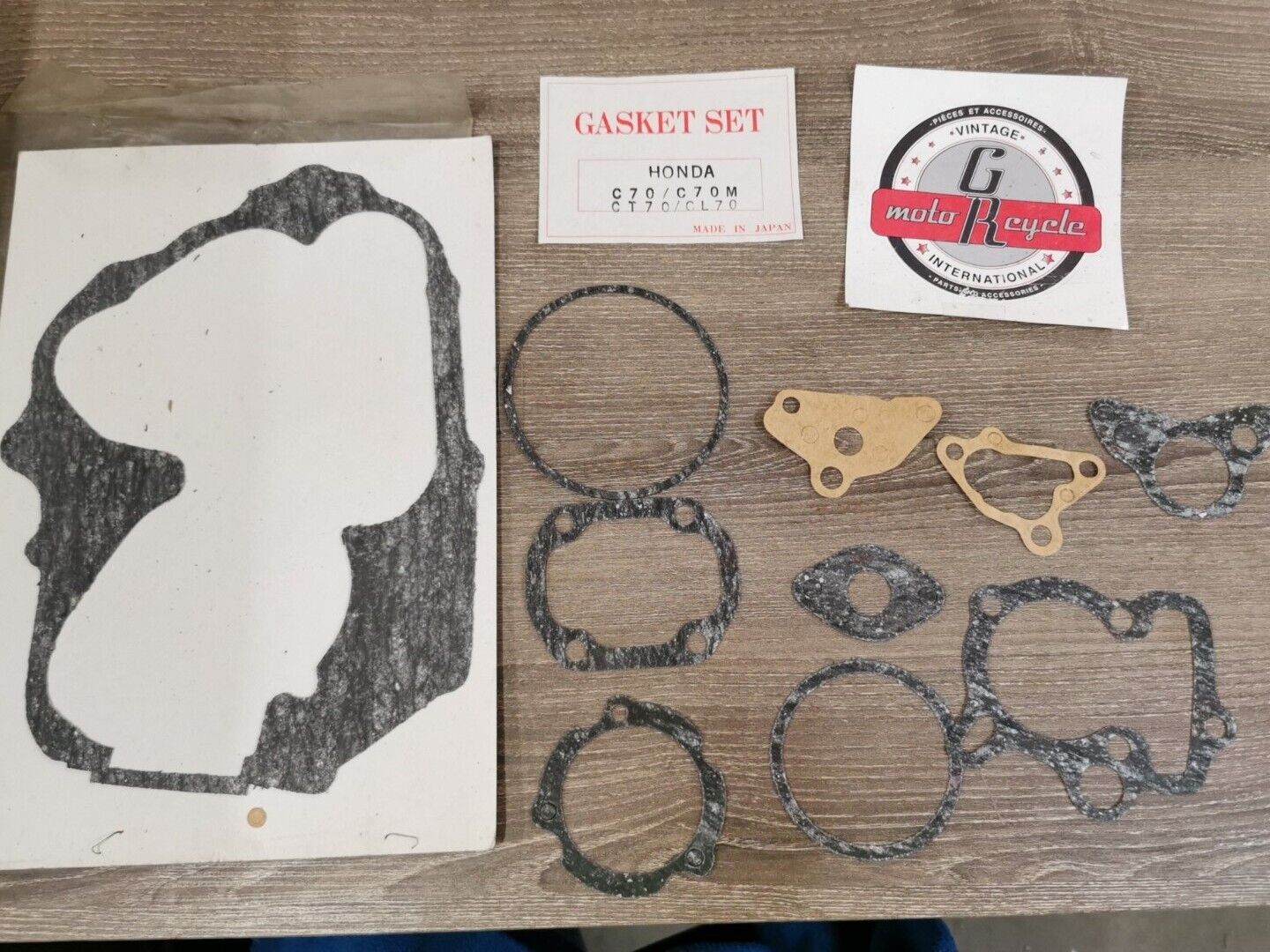 NOS HONDA C70 C70M CT70 CL70INCOMPLETE GASKET KIT J49