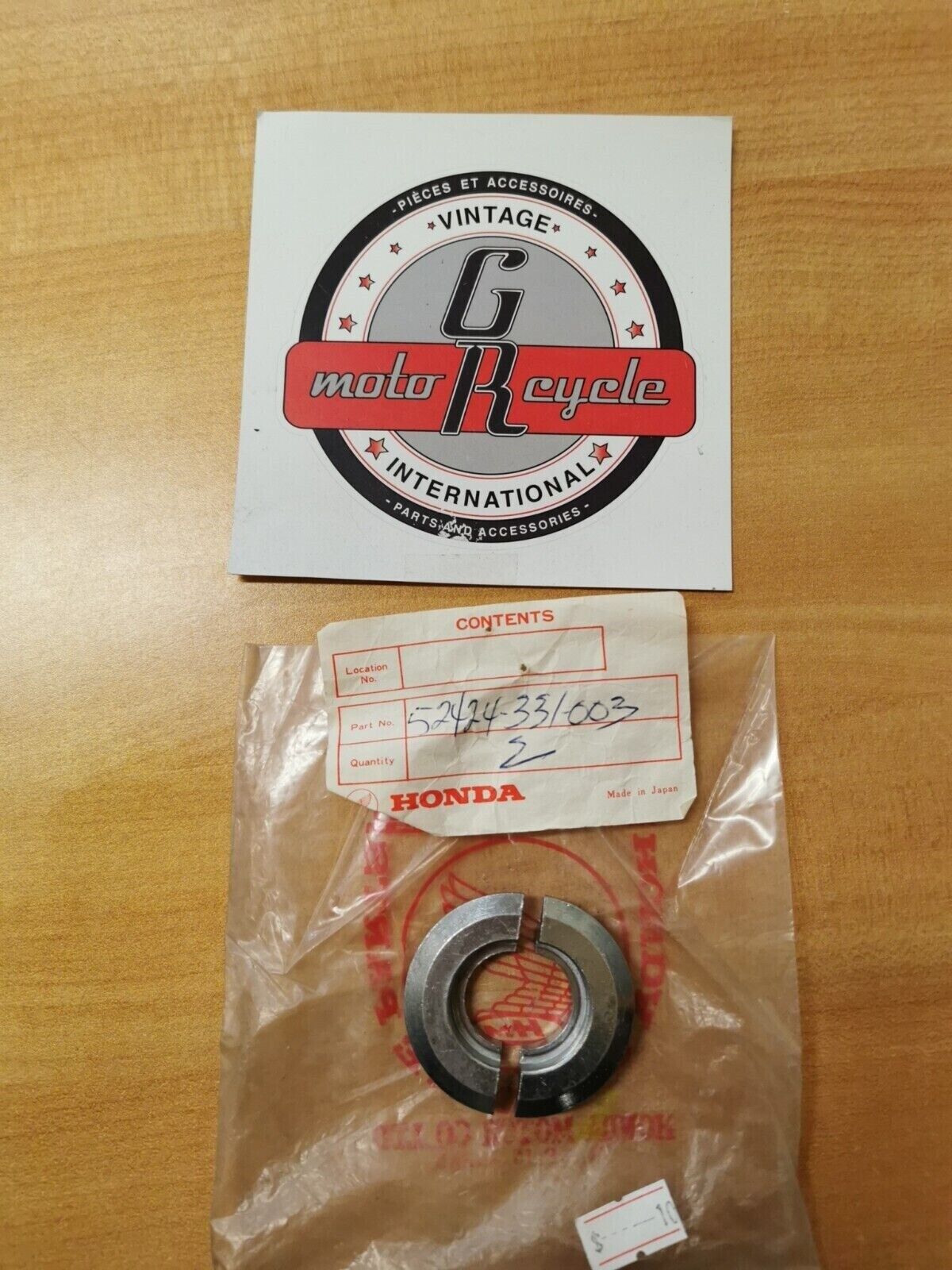 NOS HONDA CB350 CL350 CB500 CB750 STOPPER, SPRING SEAT QTY2 52424-331-003 H27