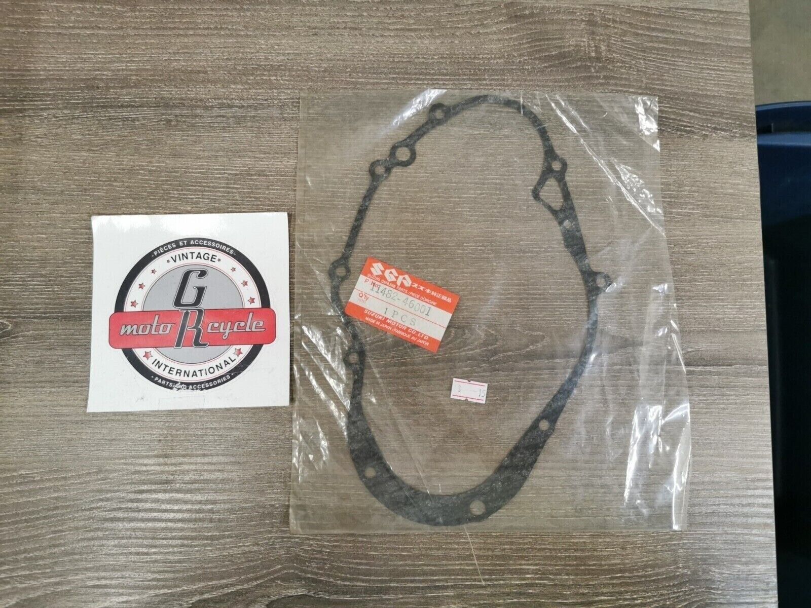 NOS SUZUKI DS80 JR80CLUTCH COVER GASKET 11482-46001 SUB BY 11482-46010S25