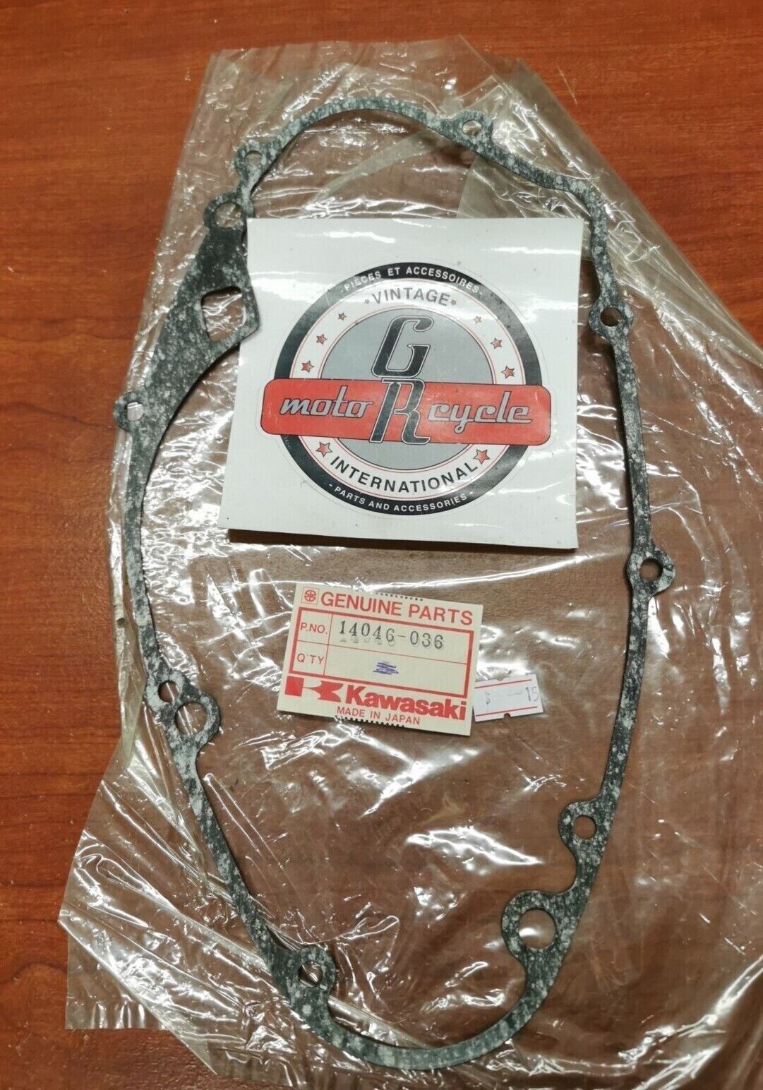 NOS KAWASAKI 1977 - 1979 KE250 CLUTCH COVER GASKET 14046-036 K36