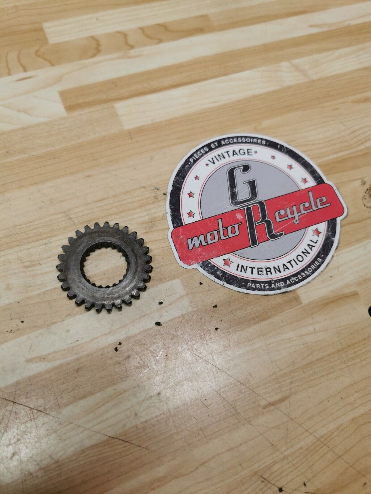 HONDA CR250R 1982 CRANKSHAFT WATERPUMP WATER PUMP DRIVE GEAR 1981 1983