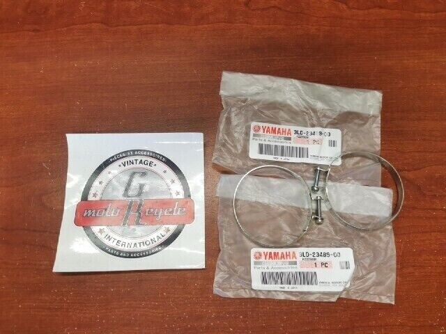 NOS YAMAHA IT200 TT600 XT600 BAND KIT OF 2 3LD-23489-00-00 Y153