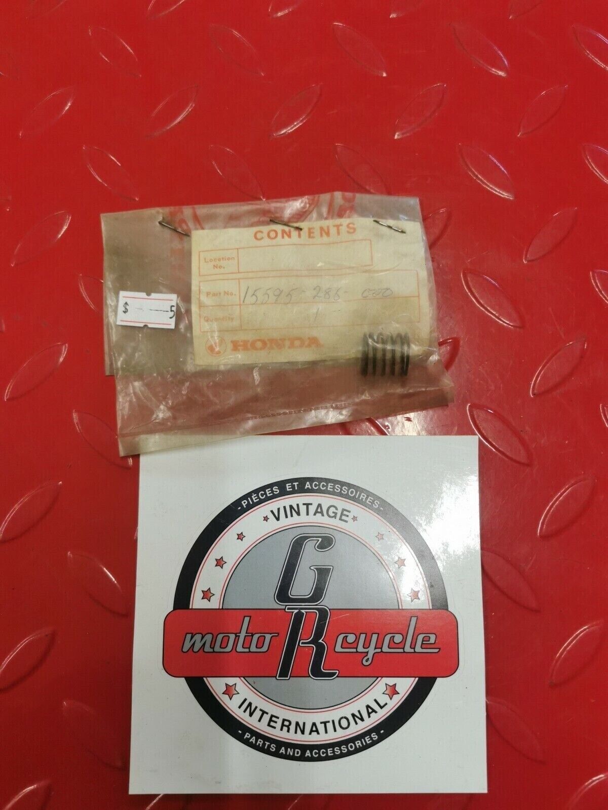 NOS HONDA CL360 CL350 SL350 CB360 CB350 OIL GUIDE METAL SPRING 15595-286-000 H3