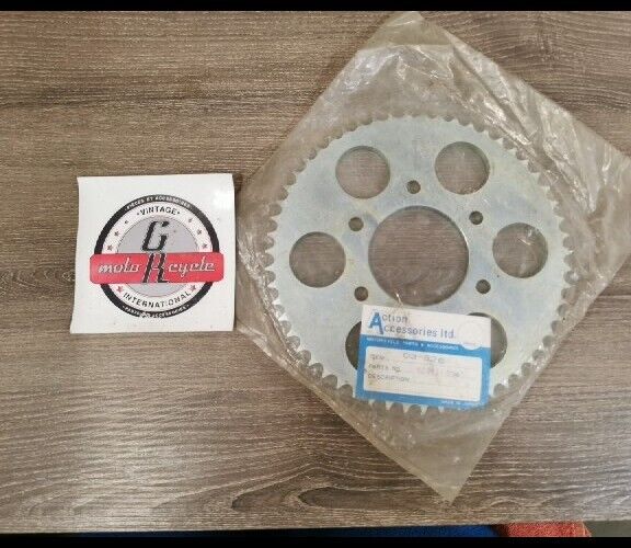 NOS ACTION ACCESSORIES KAWASAKI F5 F11 SPROCKET REAR 55T 42041-09403-326 J58