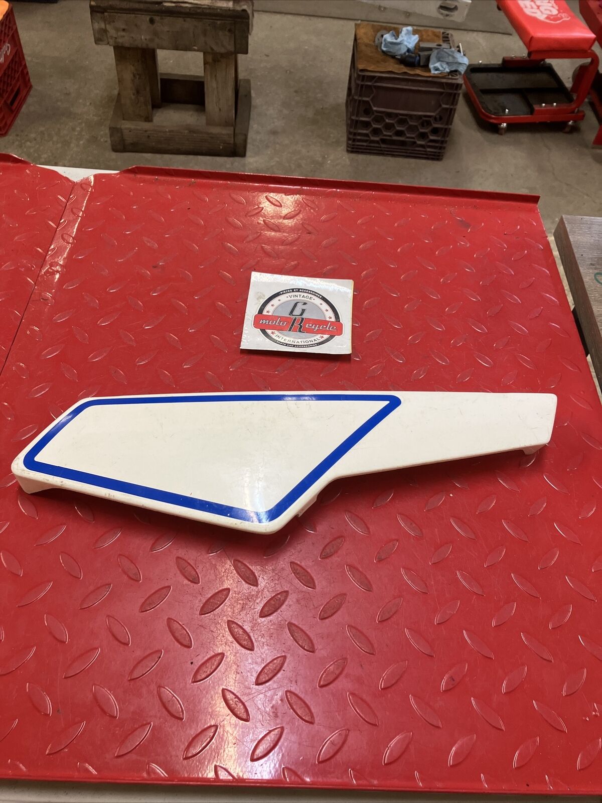 YAMAHA DT50 RIGHT SIDE COVER PANEL 3