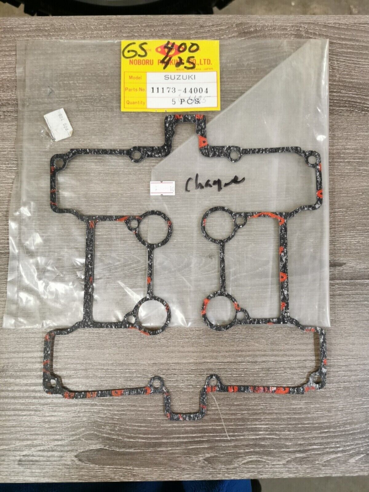 NOS NOBORU NP SUZUKI GS400 GS425 COMPLETE GASKET KIT SET11173-44004 J46