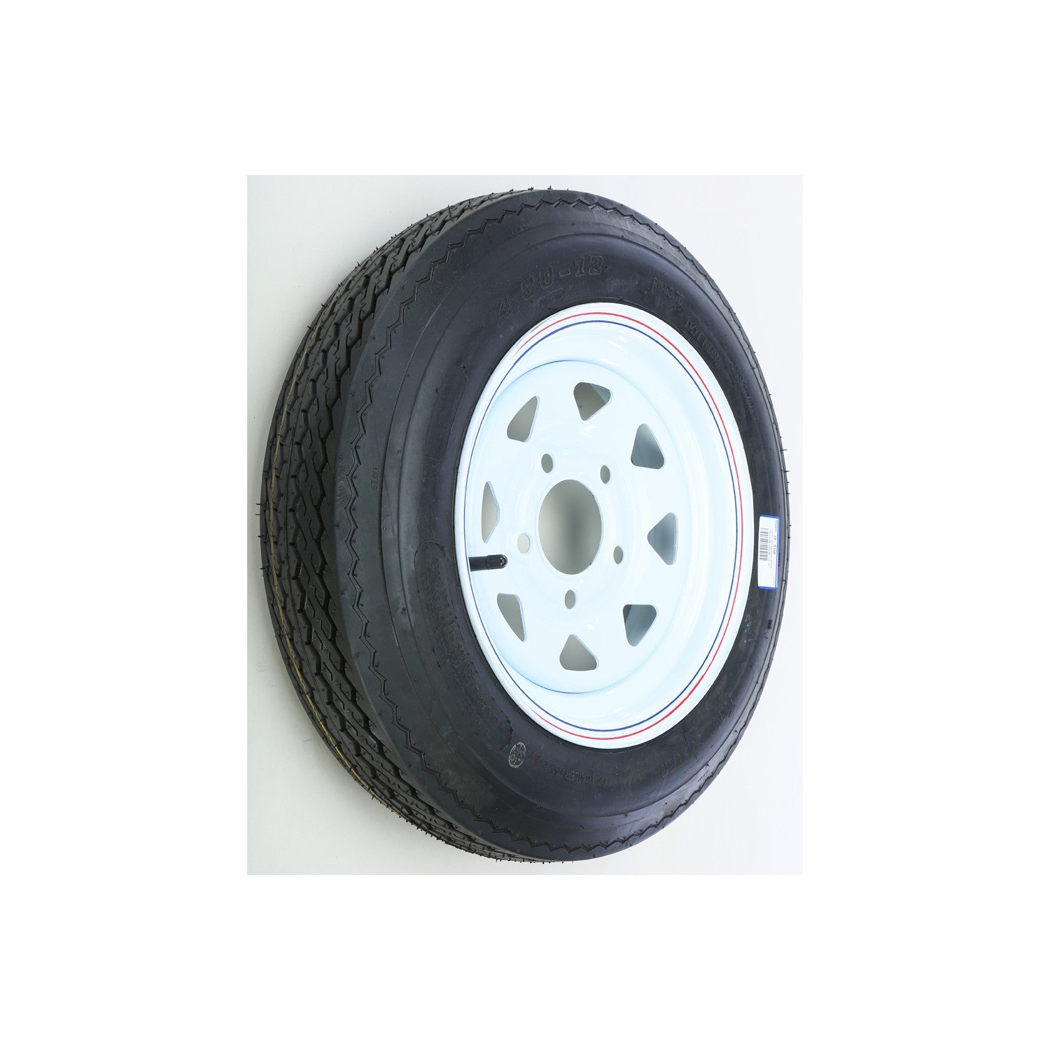 AWC TRAILER TIRE AND WHEEL ASSEMBLY WHITE - 58-8160