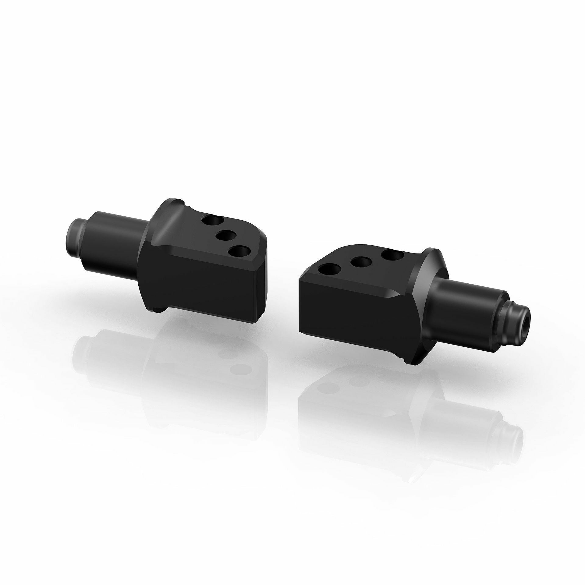 RIZOMA FOOTPEG MOUNT KIT PASSENGER BLACK PR - 58-PE754B