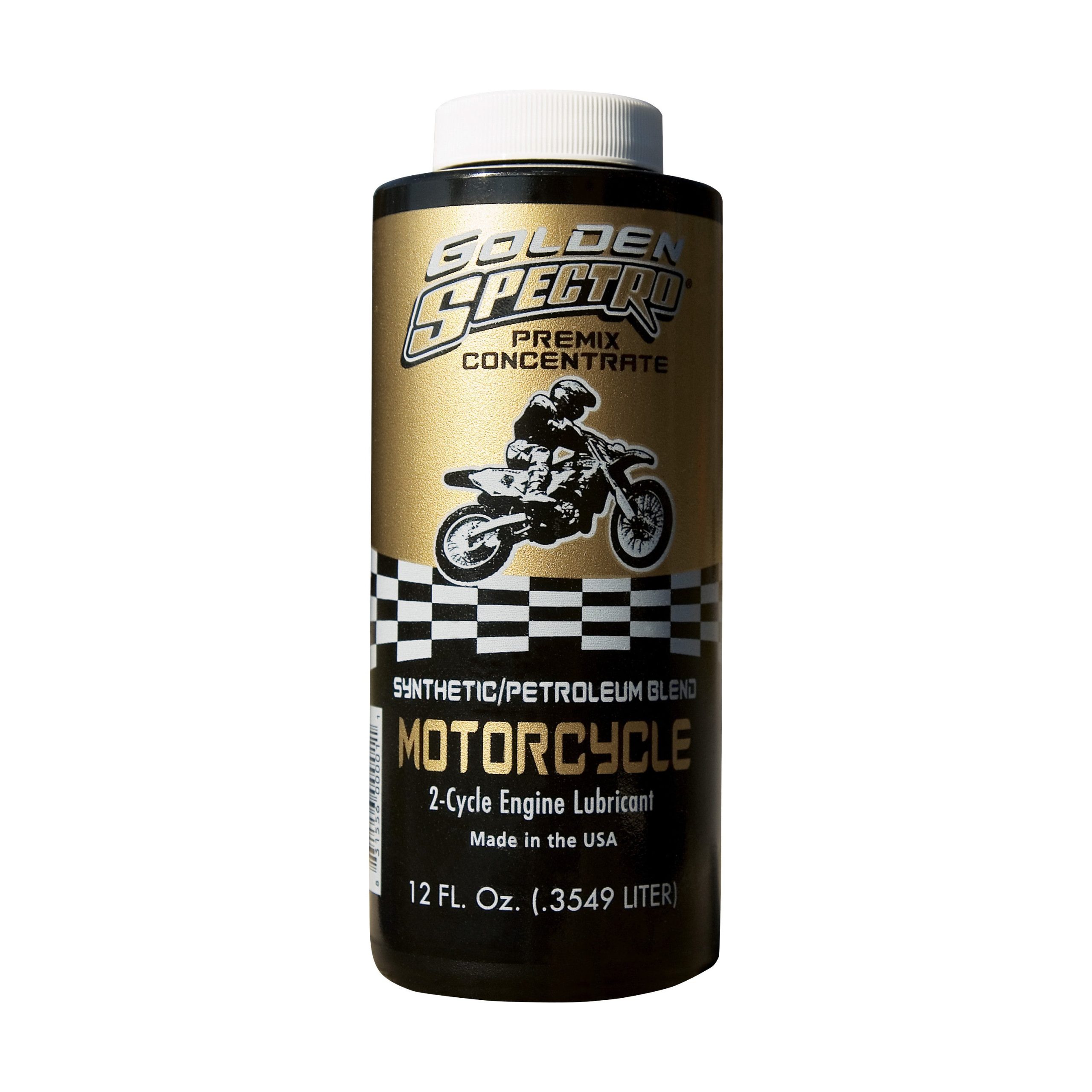 SPECTRO GOLDEN SPECTRO SEMI-SYN OIL 2T 12OZ PREMIX - 582-00020