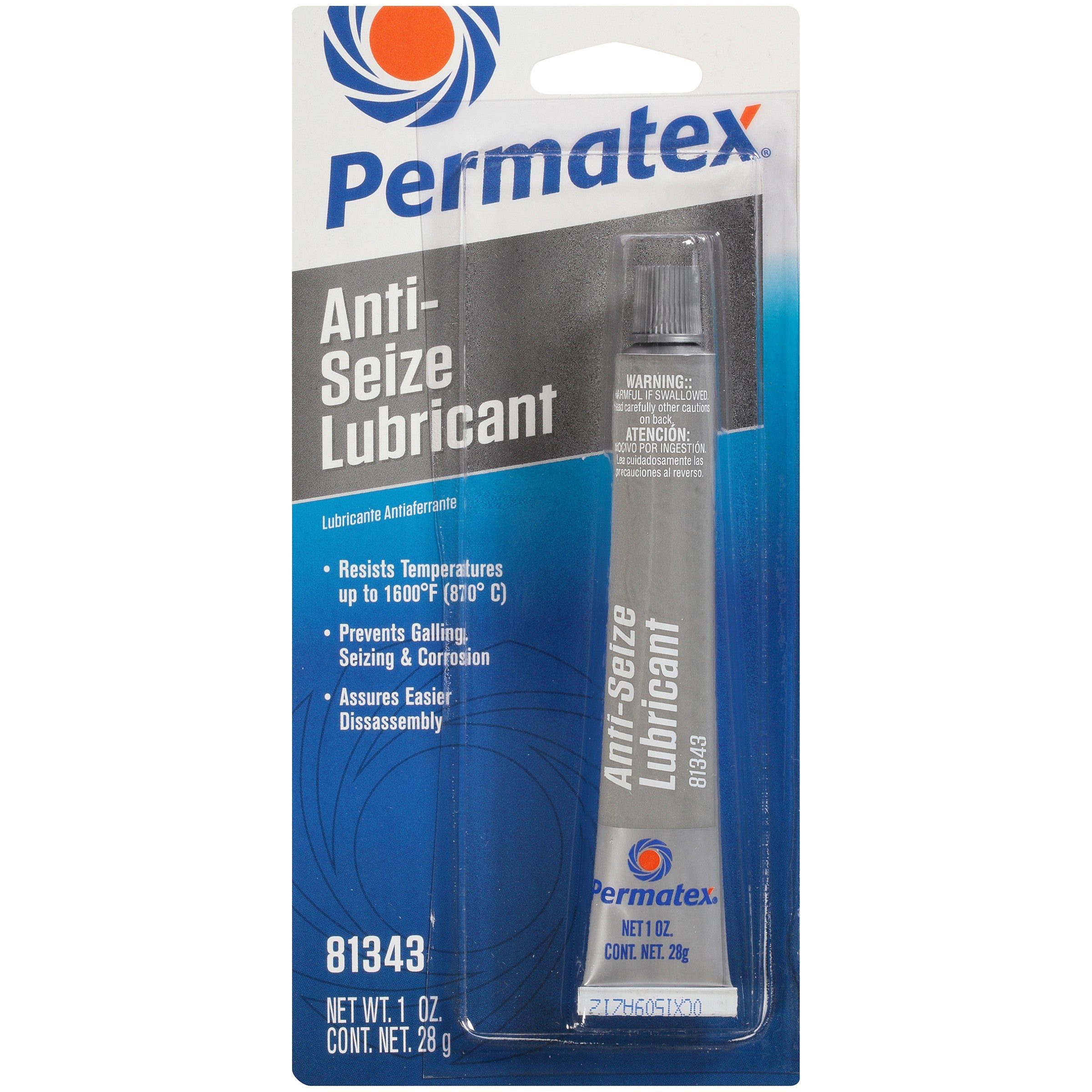 PERMATEX ANTI-SEIZE LUBRICANT 1OZ - 59-9196
