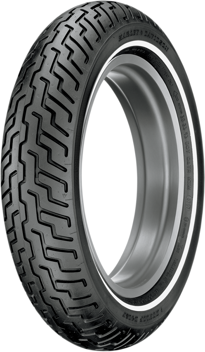 DUNLOP Tire - Harley-Davidson D402™ - Front - MT90-16 - Narrow Whitewall - 72H 45006655