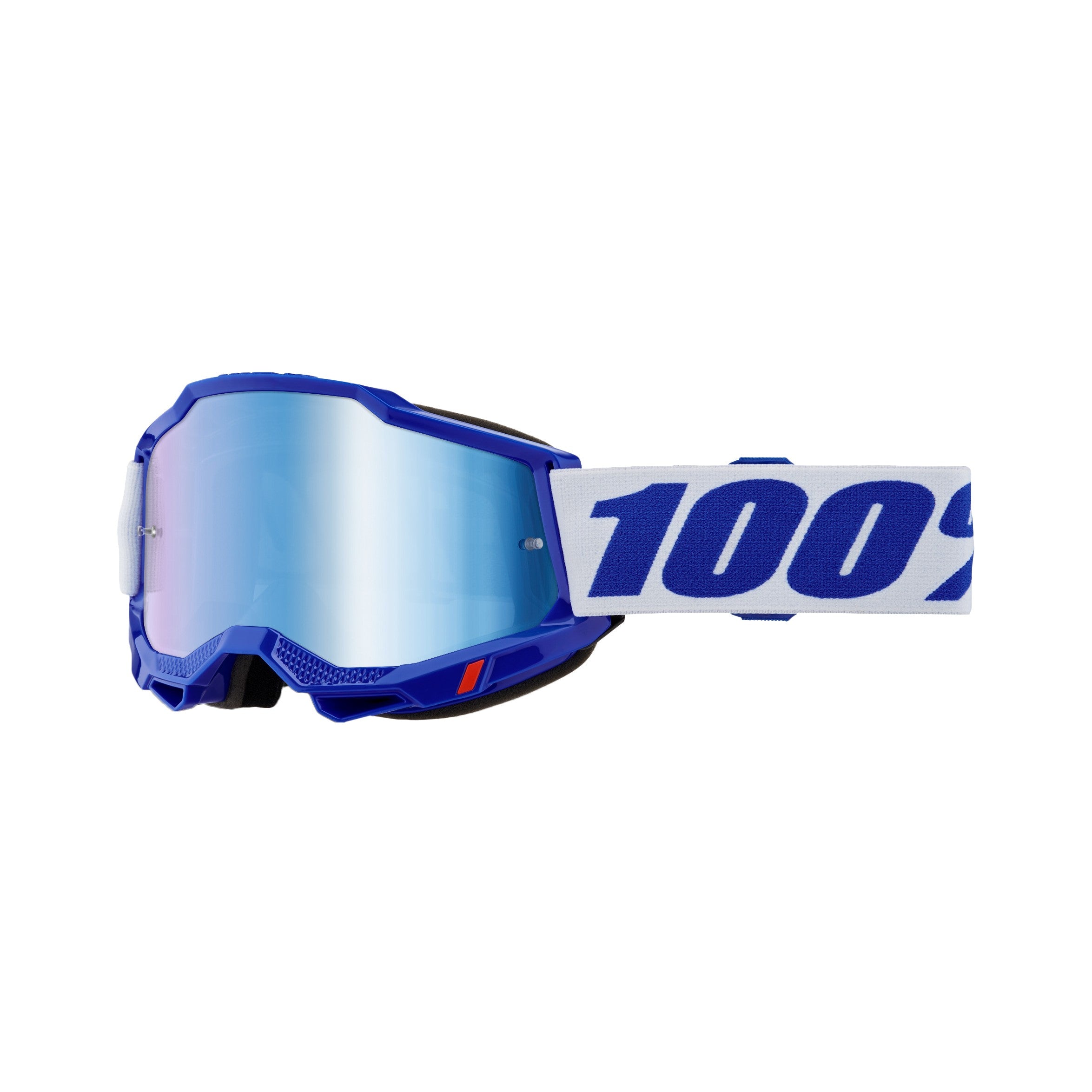 100-PERCENT ACCURI 2 GOGGLE BLUE W/BLUE MIRROR LENS - 610-5208