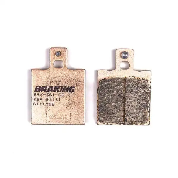 CM56 SINTERED BIMOTA YB6 1000 1988-1989 REAR BRAKE PADS - 31-612