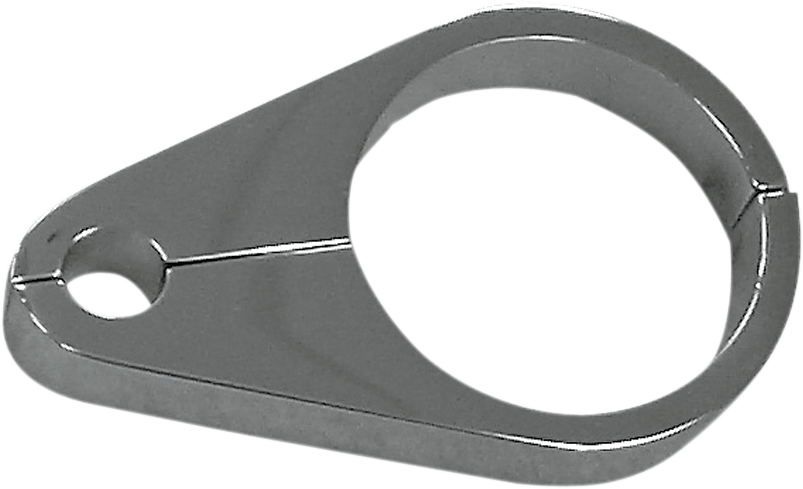 DRAG SPECIALTIES Billet Aluminum Clutch Cable Clamp - Chrome - 1-5/8" Round Tube