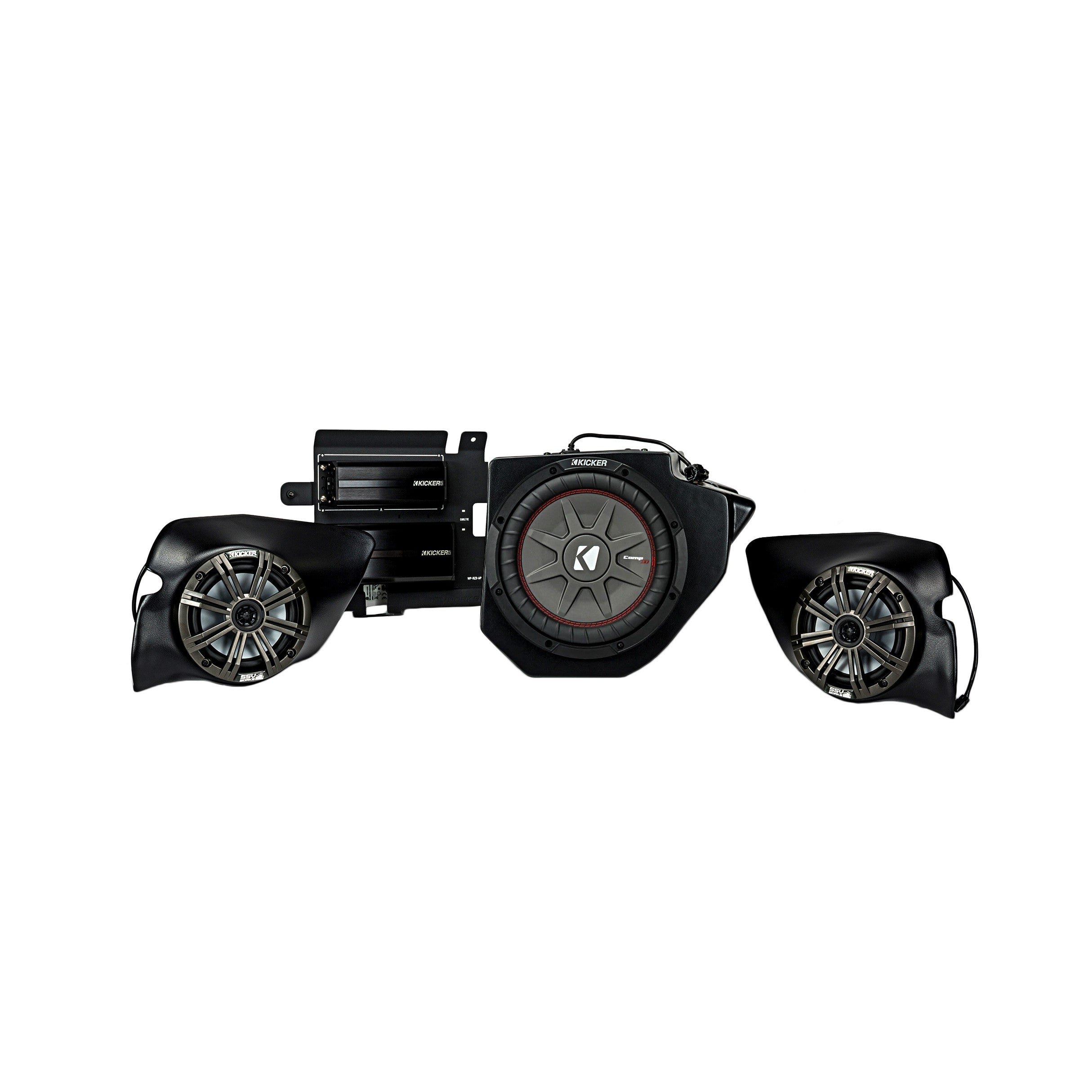 SSV WORKS 3 KICKER SPEAKER KIT RIDE COMMAND - 63-4978