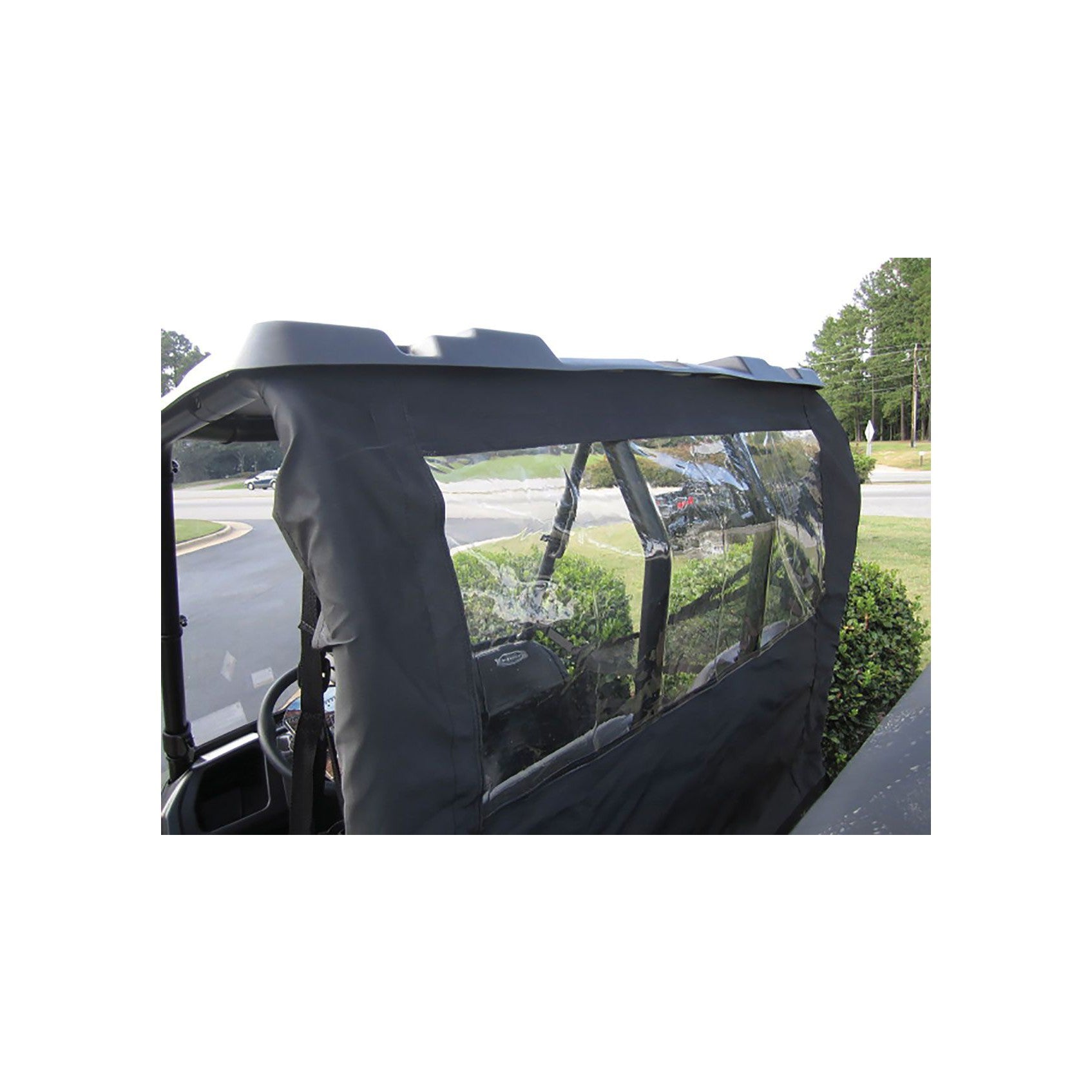SEIZMIK REAR PANEL W/WINDOW POL MID-SIZE - 63-7191