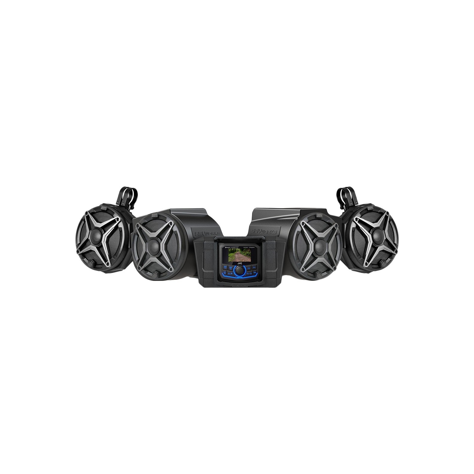 SSV WORKS 4 SPEAKER KIT W/ JVC CONTROLLER - 63-9613