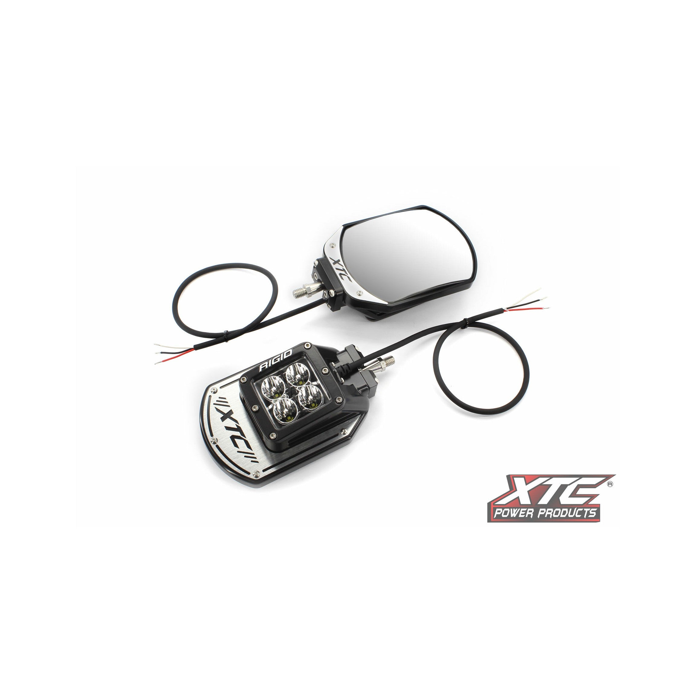 XTC POWER PRODUCTS SIDE MIRRORS THREADED 3/8 IN. STUD - 630-1208