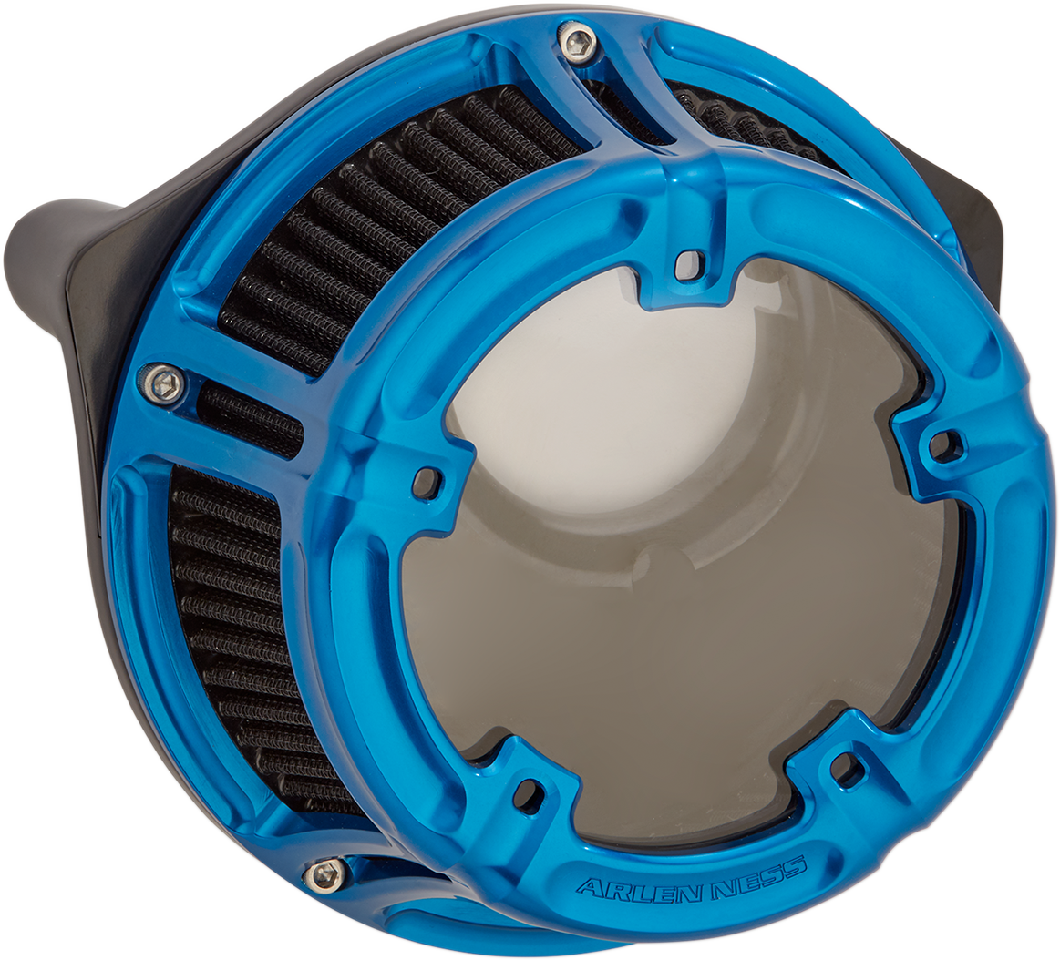 ARLEN NESS Method Clear Series Air Cleaner - Blue Anodized
