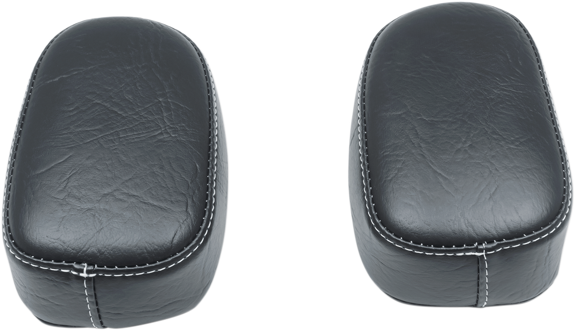MUSTANG Passenger Armrests Pads - White Thread - Roadmaster '15-'19
