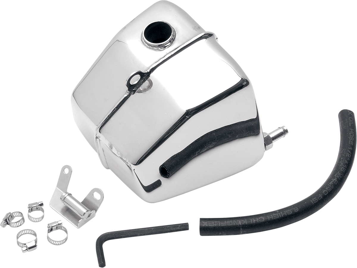 DRAG SPECIALTIES Replacement Oil Tank - Chrome - FXR '82-'93