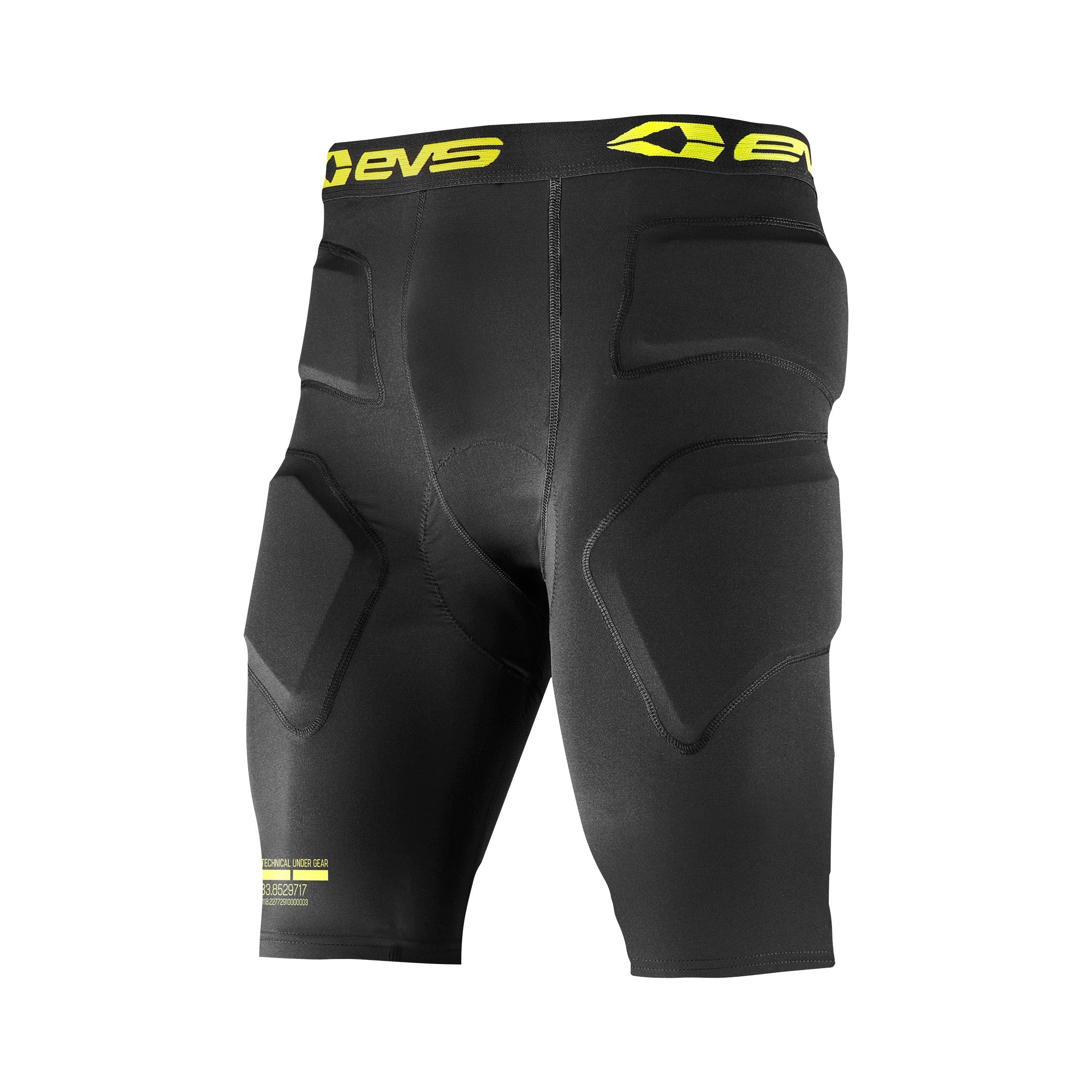 EVS IMPACT SHORTS BLACK MD - 663-4257M