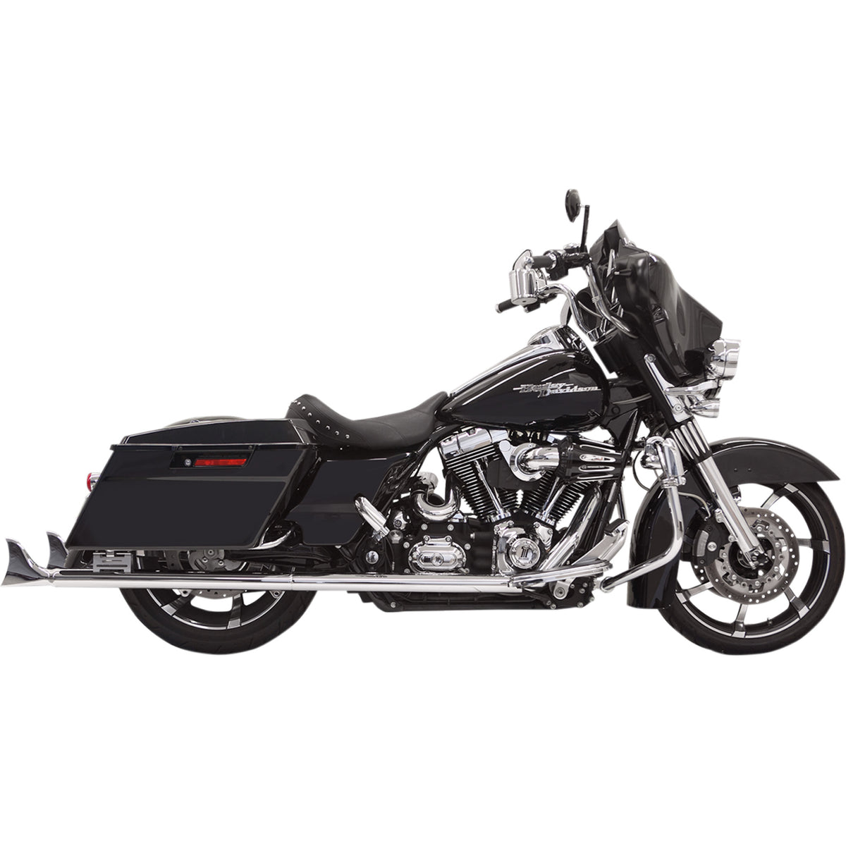 Bassani Xhaust Muffler - 1F17E36 For Harley Touring 1995-2016