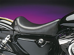 Harley Davidson Dyna '04-'05 Bare Bones Solo LT Seat with Gel by Le Pera
