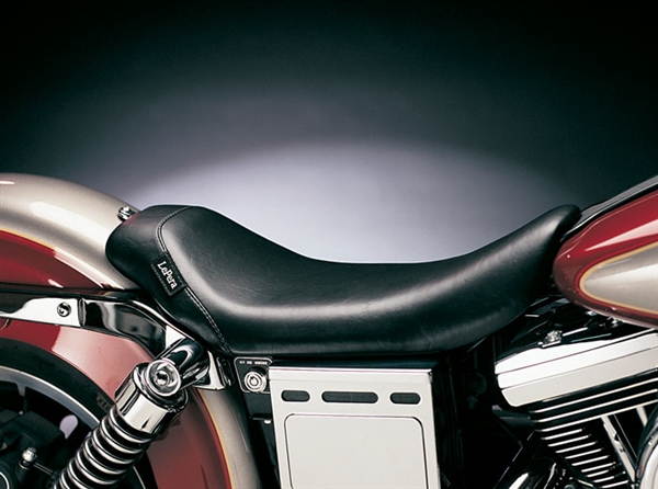 Harley Davidson Dyna '96-'03 Bare Bones Solo Seat with Gel by Le Pera