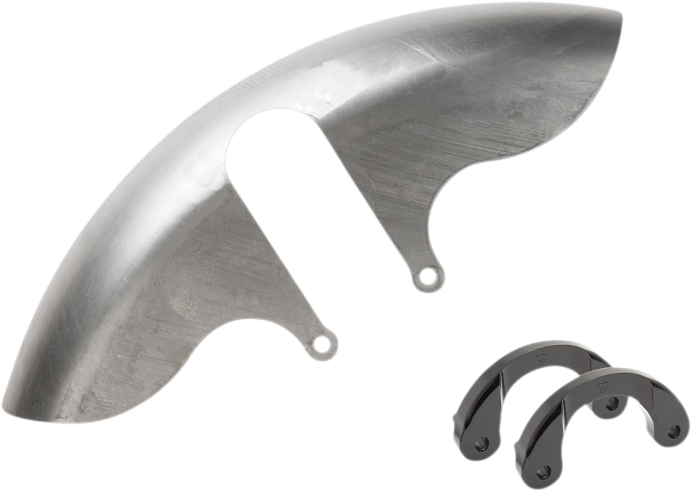 ARLEN NESS Fat Pro Short Front Fender - Unfinished - Touring '99-'13