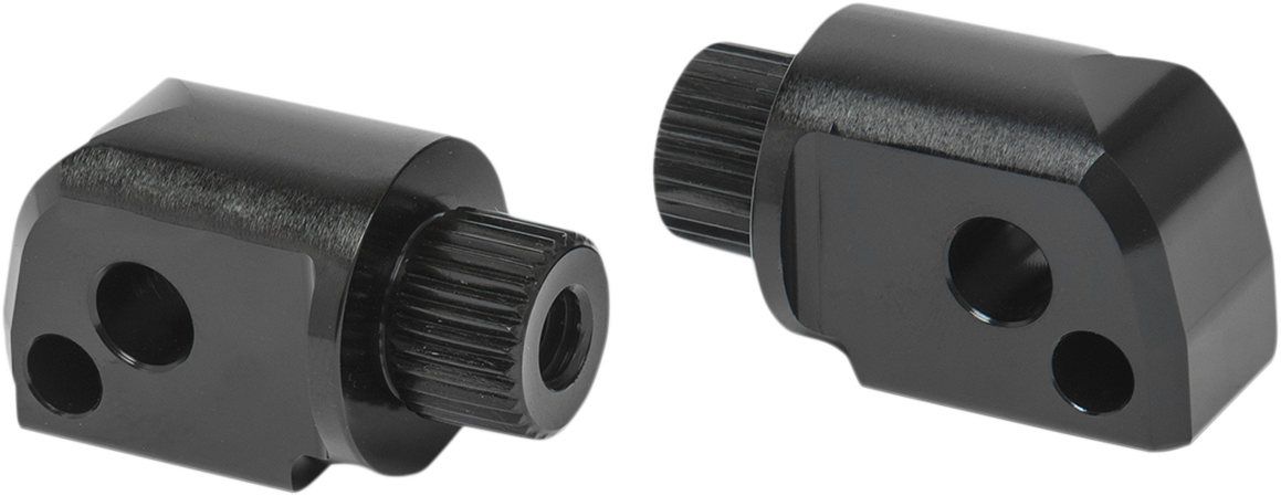 ARLEN NESS Splined Footpeg Mount - Anodized Black - Indian Scout