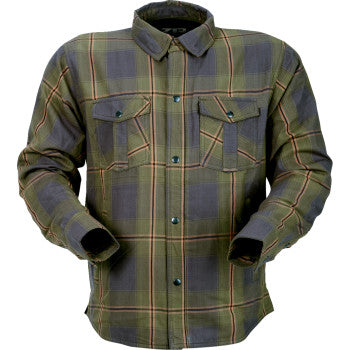 Z1R Ashwood Flannel - Olive - Medium 3040-3302