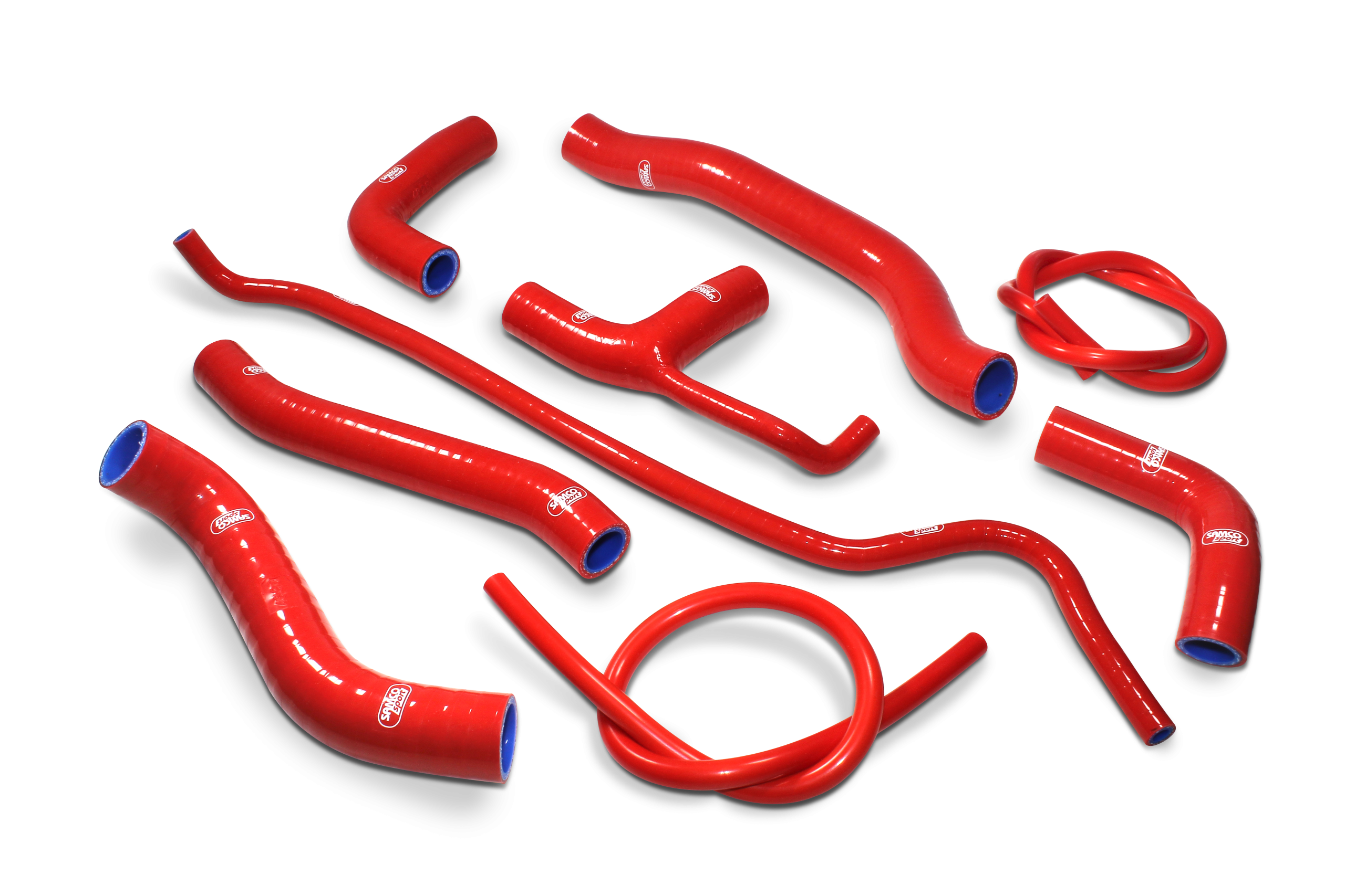 Samco Radiator Hose 9 Piece Kit Ducati Monster 821/S/1200 R/S (Euro 4)